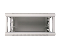 Extralink Szafka wisząca rack 4U 600x450 szara szklane drzwi EX.8536 - 484906 - zdjęcie 5